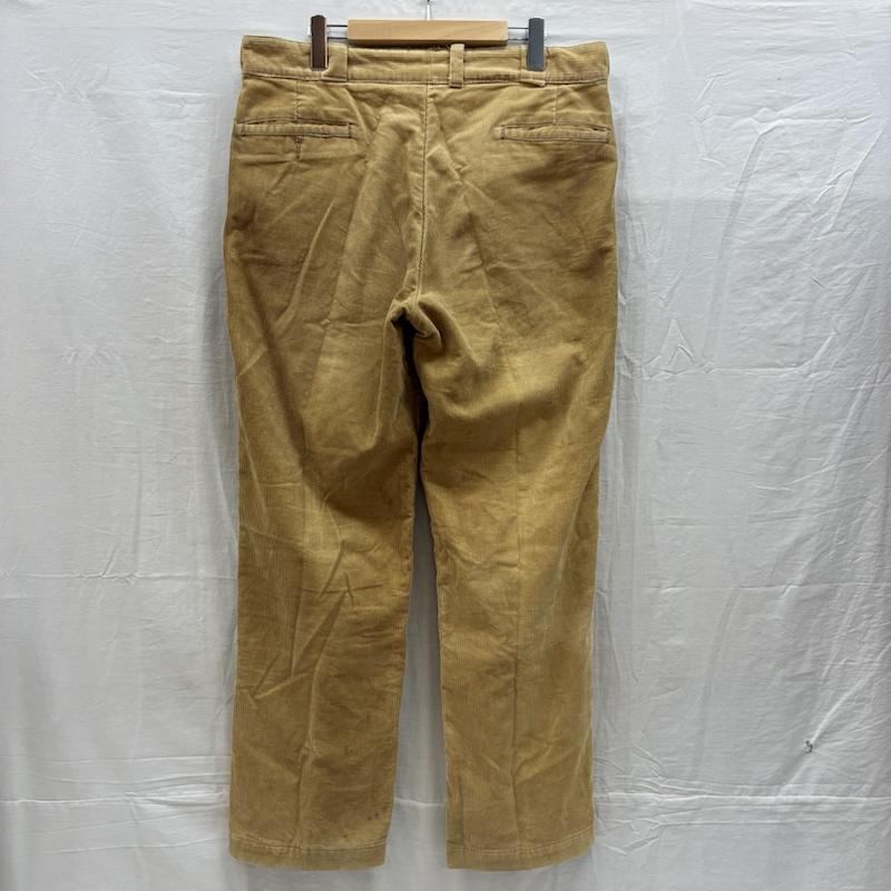エルエルビーン L.L.Bean ボトムス ボトムス 80s USA製 ダブルフェイス 裏タータンチェック テーパード コーデュロイ パンツ 34インチ メンズ USED 古着 中古 50158469