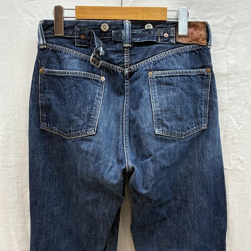 古着 USED パンツ デニム、ジーンズ TCB JEANS ティーシービー ジーンズ 20s サスペンダーボタン シンチバック ストレート デニムパンツ 30インチ インディゴ / インディゴ / Indigo メンズ USED 古着 中古 50158475