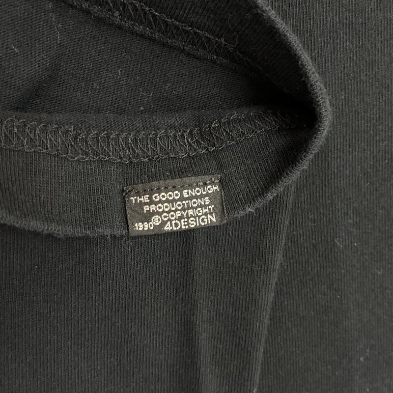 グッドイナフ GOODENOUGH Tシャツ 半袖 FRAGMENT DESIGN フラグメント コラボ QUARTER EDITION TEE イーグル サンダー ロゴ Tシャツ - ロゴ、文字 X プリント 黒 / ブラック / black メンズ USED 古着 中古 50158479