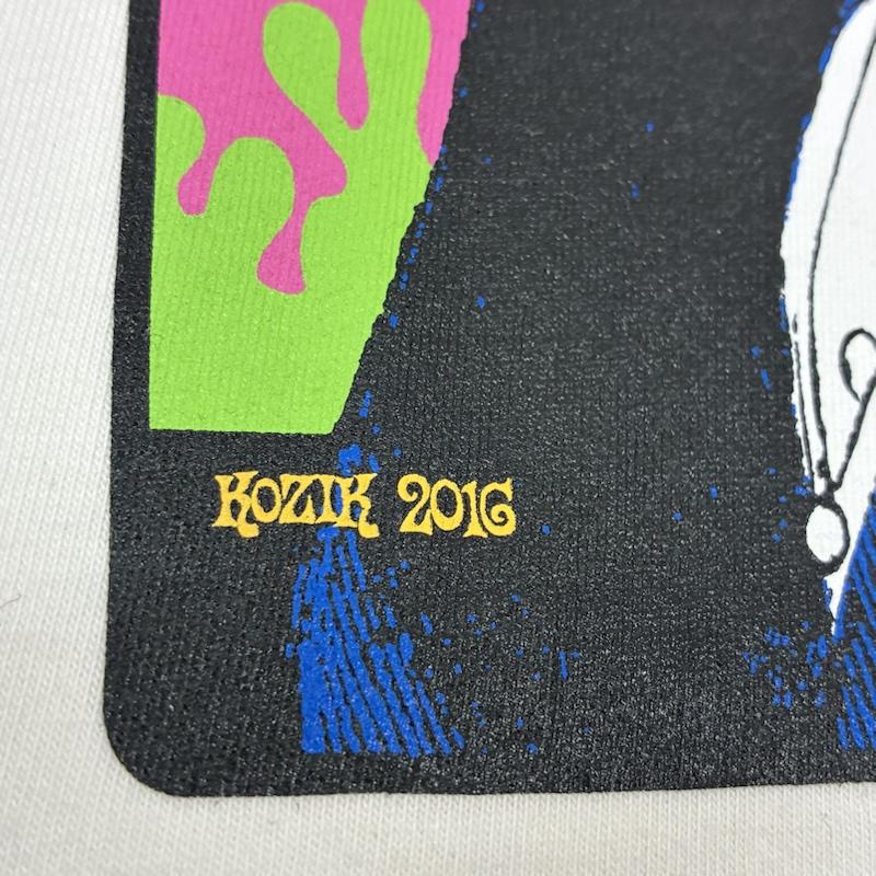グッドイナフ GOODENOUGH Tシャツ 半袖 2016年 復刻 フランク コジック カール マルクス グラフィック アート Tシャツ - プリント 白 / ホワイト / white メンズ USED 古着 中古 50158483