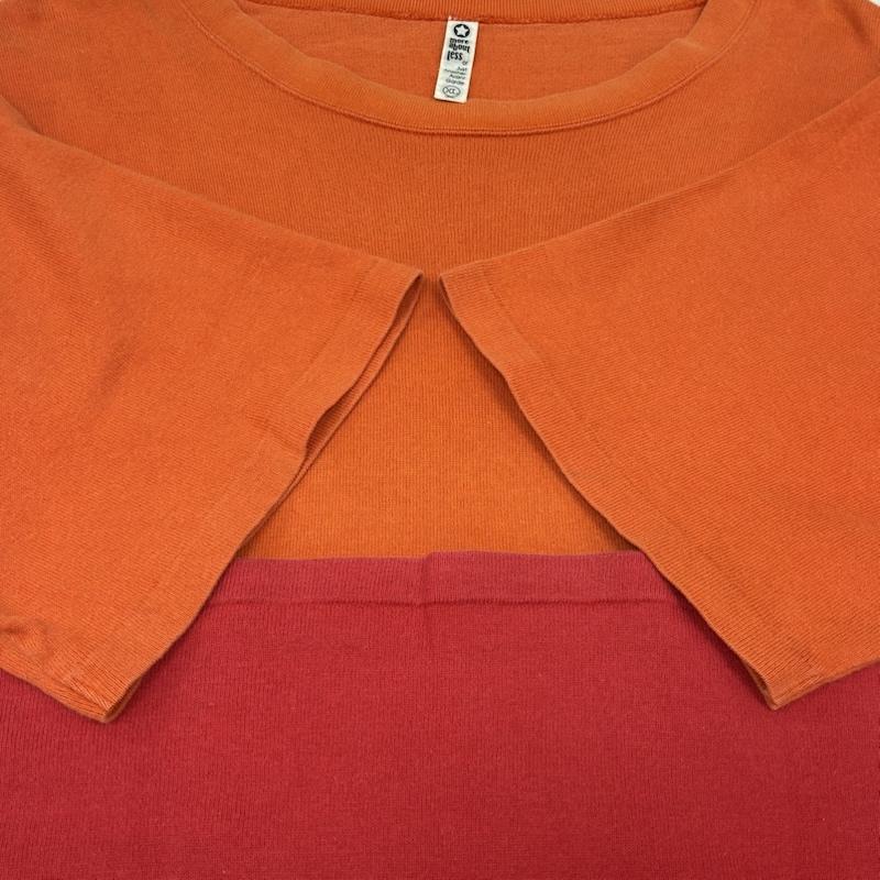モアアバウトレス MORE ABOUT LESS Tシャツ 半袖 90s マルチ ボーダー クルーネック Tシャツ オールド アーカイブ XL ボーダー柄 マルチカラー / マルチカラー / multicolor メンズ USED 古着 中古 50158485