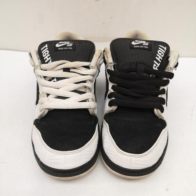 タイトブース TIGHTBOOTH スニーカー スニーカー NIKE SB ナイキ DUNK LOW PRO QS ダンクロー FD2629-100 28.0cm 白 / ホワイト / white X 黒 / ブラック / black メンズ USED 古着 中古 50158490