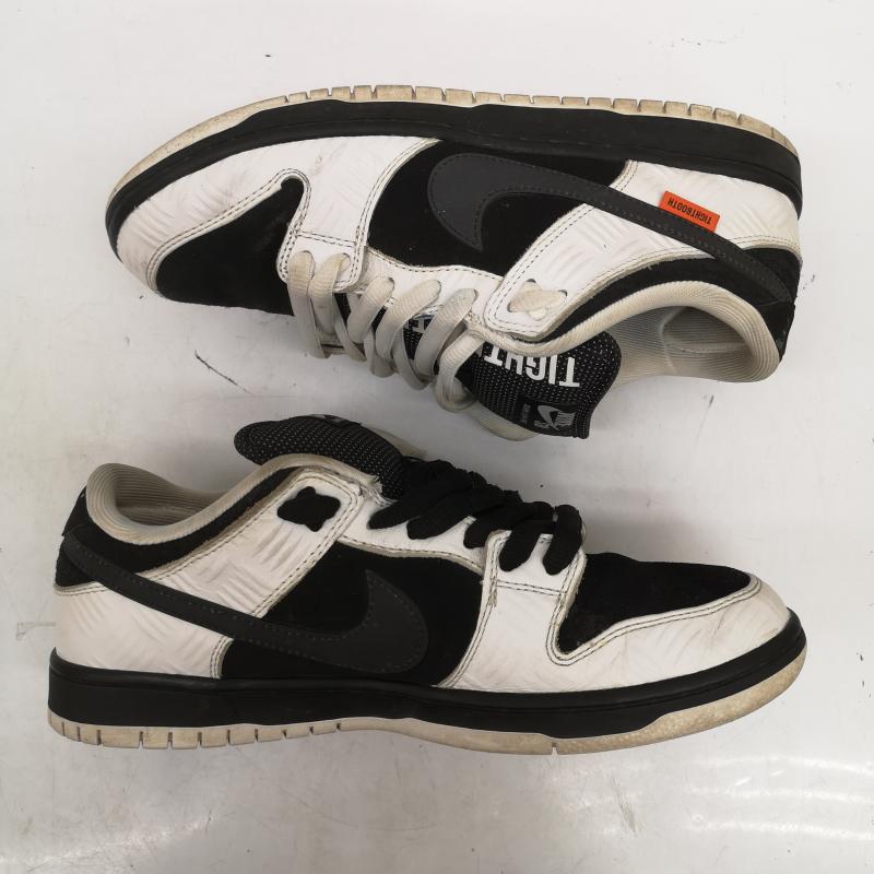 タイトブース TIGHTBOOTH スニーカー スニーカー NIKE SB ナイキ DUNK LOW PRO QS ダンクロー FD2629-100 28.0cm 白 / ホワイト / white X 黒 / ブラック / black メンズ USED 古着 中古 50158490