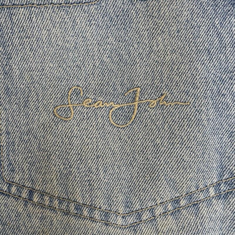 ショーンジョン SEANJOHN ジャケット、上着 ジャンパー、ブルゾン オーバーサイズ デニム ジャケット カバーオール sjoj205 L インディゴ / インディゴ / Indigo メンズ USED 古着 中古 50158493