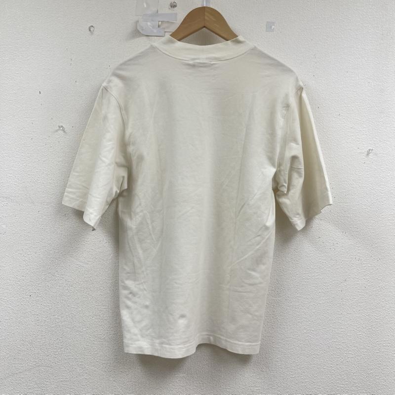 オークリー OAKLEY Tシャツ 半袖 赤タグ 00s Ellipse メタルロゴ モック ネック Tシャツ アイボリー S オフホワイト / オフホワイト / メンズ USED 古着 中古 50158498