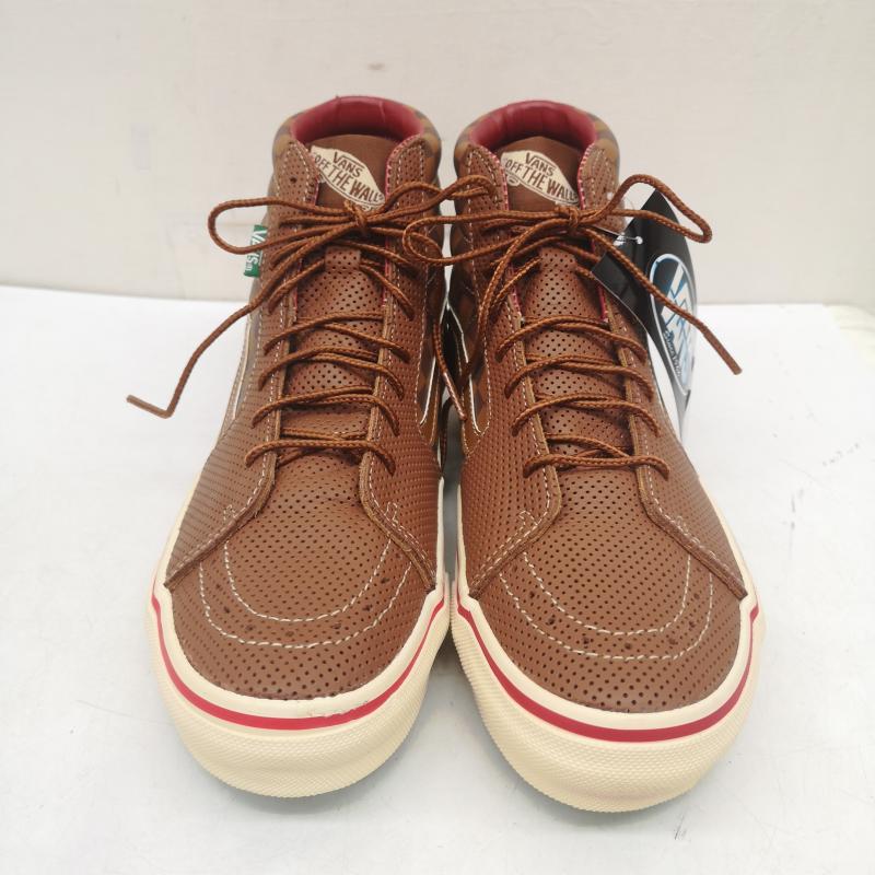 バンズ VANS スニーカー スニーカー デッドストック Deluxe 00s SK8-HI V38-DLX パンチング加工 スニーカー 27.0cm 茶 / ブラウン / brown メンズ USED 古着 中古 50158502