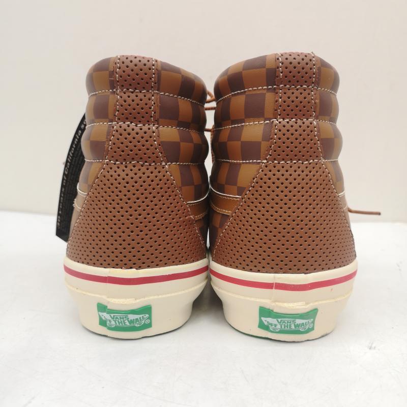 バンズ VANS スニーカー スニーカー デッドストック Deluxe 00s SK8-HI V38-DLX パンチング加工 スニーカー 27.0cm 茶 / ブラウン / brown メンズ USED 古着 中古 50158502