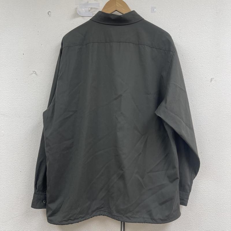 マーカウェア markaware シャツ、ブラウス 半袖 日本製 ウール プルオーバー スポーツ シャツ a24c02sh01c 2 オリーブグリーン / オリーブグリーン / メンズ USED 古着 中古 50158507