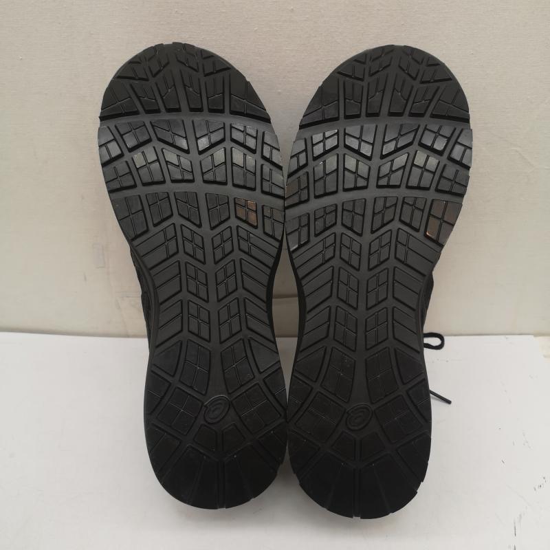 アシックス ASICS スニーカー スニーカー WINJOB CP221 1273A118 安全靴 スニーカー 先芯 28.0cm 黒 / ブラック / black メンズ USED 古着 中古 50158509