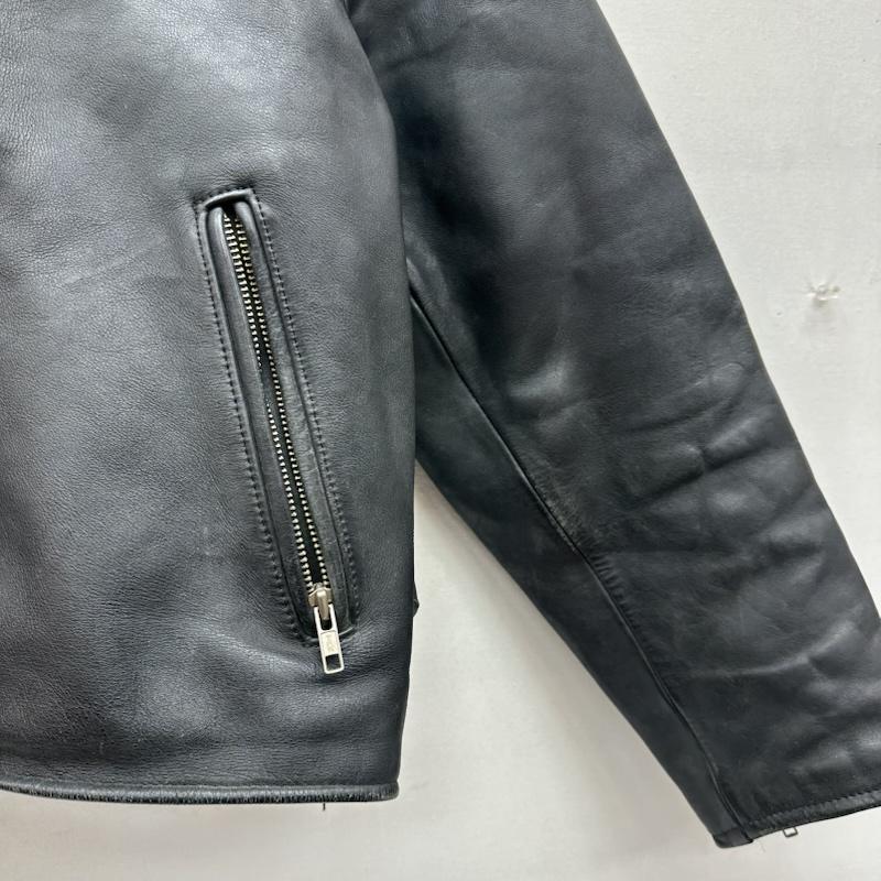 ハーレーダビッドソン Harley-Davidson ジャケット、上着 ライダース カウ レザー シングル ライダース ジャケット M 黒 / ブラック / black メンズ USED 古着 中古 50158526
