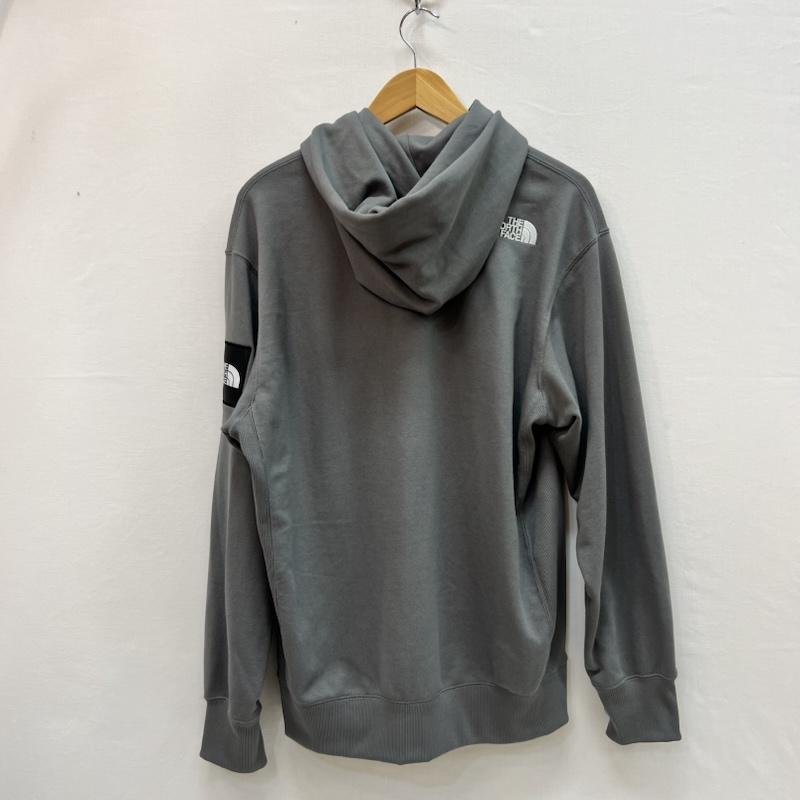 ザノースフェイス THE NORTH FACE パーカー 長袖 スクエア ロゴ フル ジップ フーディー NT12335 L 灰 / グレー / gray メンズ USED 古着 中古 50158538