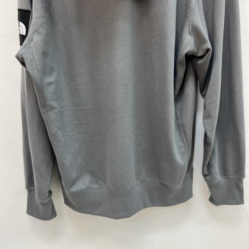 ザノースフェイス THE NORTH FACE パーカー 長袖 スクエア ロゴ フル ジップ フーディー NT12335 L 灰 / グレー / gray メンズ USED 古着 中古 50158538