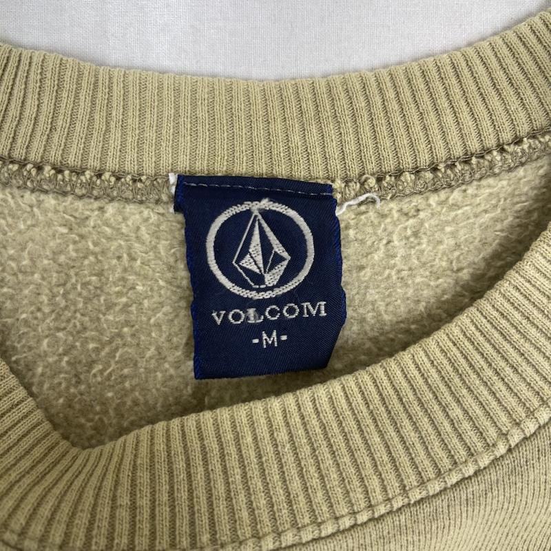 ボルコム VOLCOM トレーナー 長袖 YOUTH LIBERATION クルーネック スウェット トレーナー M カーキオリーブ / カーキオリーブ / メンズ USED 古着 中古 50158575