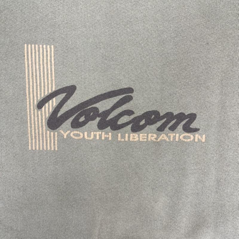 ボルコム VOLCOM トレーナー 長袖 YOUTH LIBERATION クルーネック スウェット トレーナー M カーキオリーブ / カーキオリーブ / メンズ USED 古着 中古 50158575