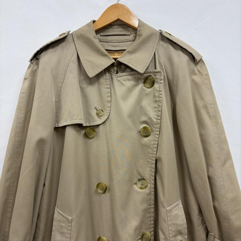 バーバリー BURBERRY コート トレンチコート トレンチコート ライナー付き ノバチェック イングランド製 - 無地 ベージュ / ベージュ / beige メンズ USED 古着 中古 50158576