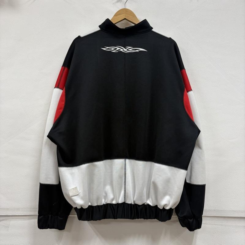 古着 USED ジャケット、上着 ジャケット、ブレザー TENDER PERSON テンダーパーソン ワンポイント ロゴ パネル切替 トラック ジャケット ジャージ - ワンポイント X ロゴ、文字 X プリント 黒 / ブラック / black X 白 / ホワイト / white X 赤 / レッド / red メンズ USED 古着 中古 50158580