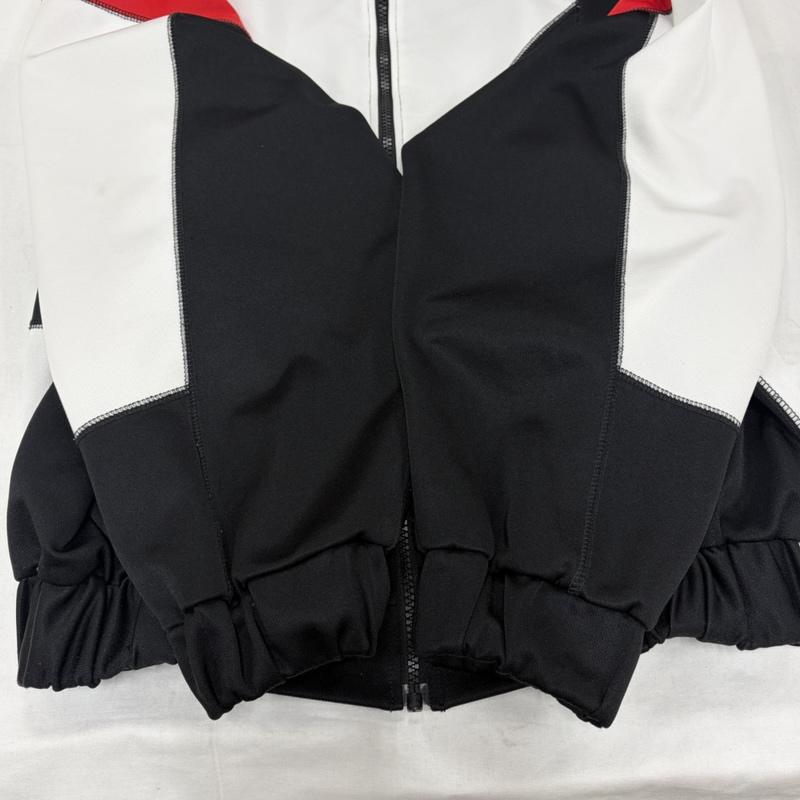 古着 USED ジャケット、上着 ジャケット、ブレザー TENDER PERSON テンダーパーソン ワンポイント ロゴ パネル切替 トラック ジャケット ジャージ - ワンポイント X ロゴ、文字 X プリント 黒 / ブラック / black X 白 / ホワイト / white X 赤 / レッド / red メンズ USED 古着 中古 50158580