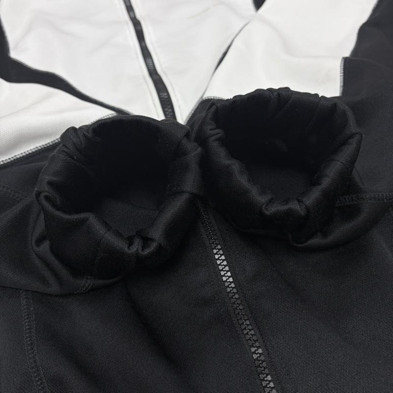 古着 USED ジャケット、上着 ジャケット、ブレザー TENDER PERSON テンダーパーソン ワンポイント ロゴ パネル切替 トラック ジャケット ジャージ - ワンポイント X ロゴ、文字 X プリント 黒 / ブラック / black X 白 / ホワイト / white X 赤 / レッド / red メンズ USED 古着 中古 50158580