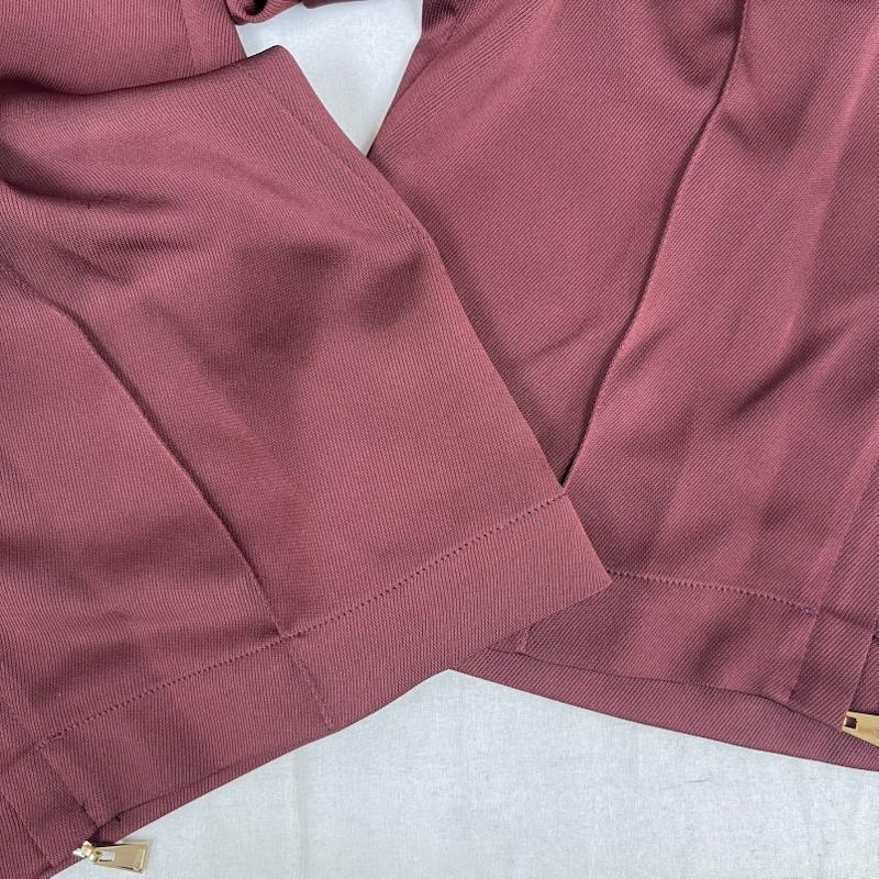 クルニ CULLNI パンツ スラックス センタープレス スラックス ジップ ポケット パンツ 21-ss-0210 1 えんじ / ワインレッド / dark red メンズ USED 古着 中古 50158586