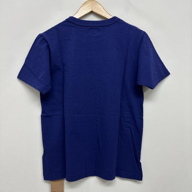 ダブルタップス WTAPS Tシャツ 半袖 DESERT STORM カレッジ ロゴ プリント Tシャツ 141ATDT-CSM16 S 青 / ブルー / blue メンズ USED 古着 中古 50158588