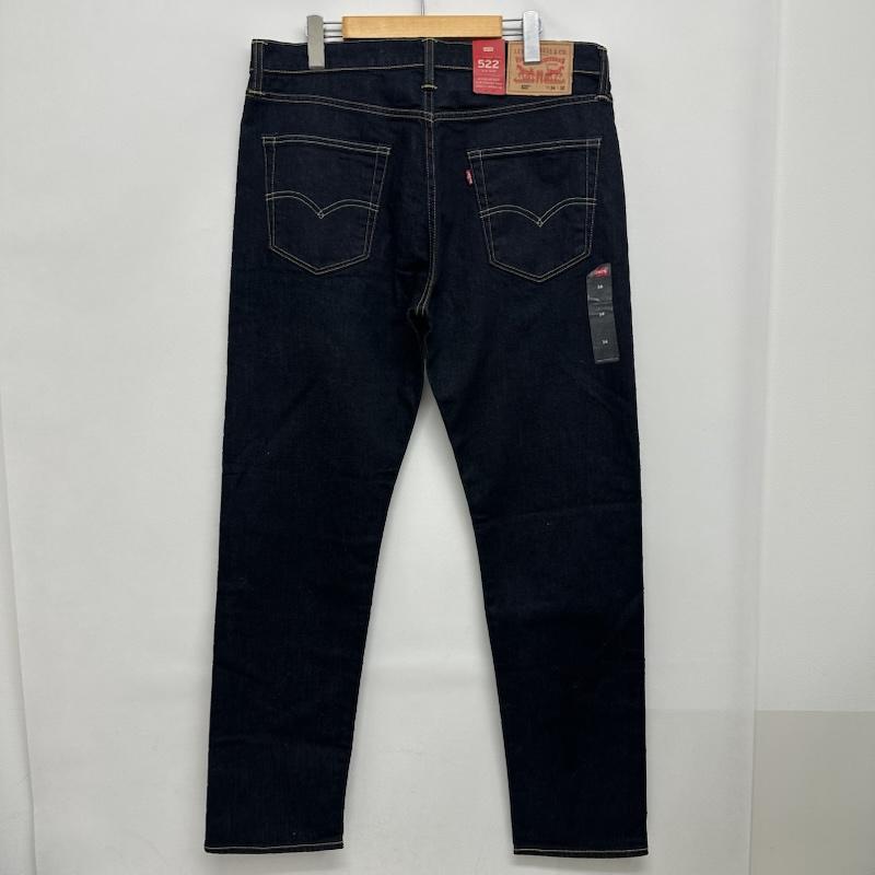 リーバイス Levi s パンツ デニム、ジーンズ 522 スリム テーパード デニム パンツ 濃紺 16882-0000 34インチ インディゴ / インディゴ / Indigo メンズ USED 古着 中古 50158591