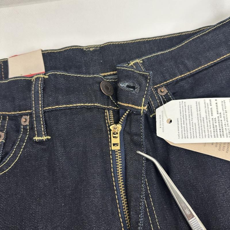 リーバイス Levi s パンツ デニム、ジーンズ 522 スリム テーパード デニム パンツ 濃紺 16882-0000 34インチ インディゴ / インディゴ / Indigo メンズ USED 古着 中古 50158591