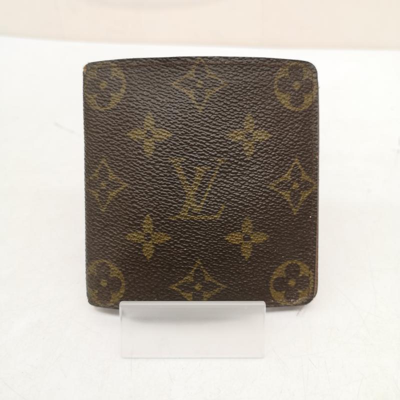 ルイヴィトン LOUIS VUITTON 財布 二つ折り モノグラム ポルト ビエ 6カルト クレディ 二つ折り 札入れ 財布 M60929 - 茶 / ブラウン / brown レディース USED 古着 中古 50158609