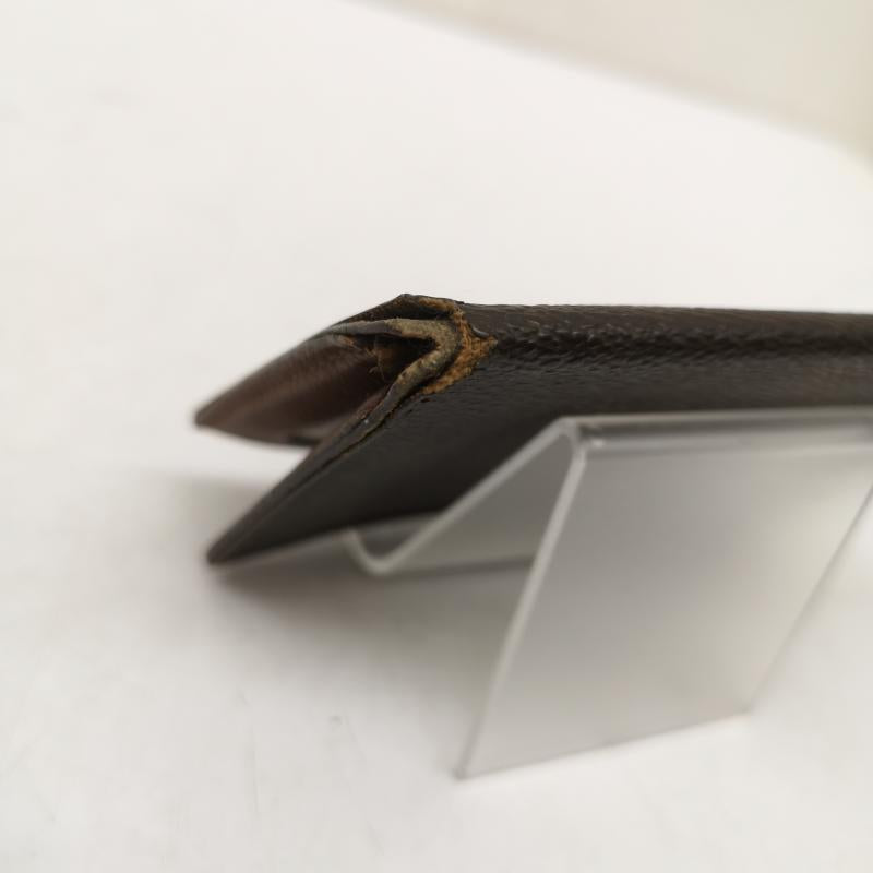 ルイヴィトン LOUIS VUITTON カードケース 定期入れ M60533 ポルト2カルト ヴェルティカル モノグラム カードケース 名刺入れ 定期入れ - 茶 / ブラウン / brown メンズ USED 古着 中古 50158611