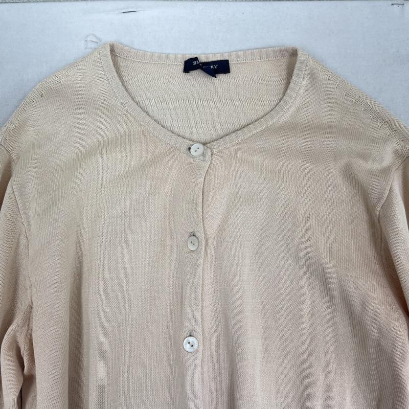 バーバリーロンドン Burberry London カーディガン 長袖 ロゴ刺繍 薄手 コットン カーディガン FBA72-051 40 ベージュ / ベージュ / beige レディース USED 古着 中古 50158616