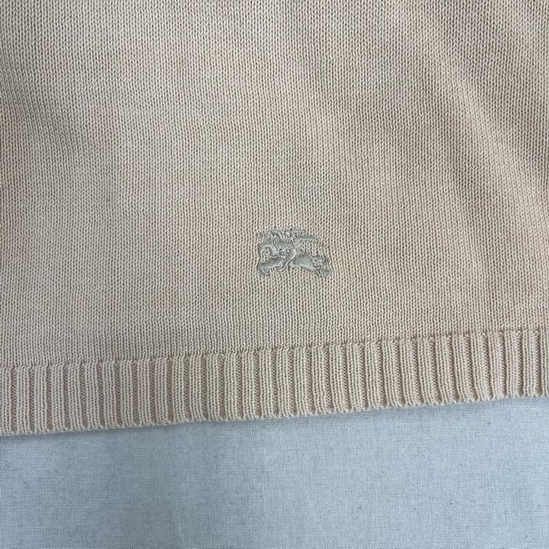 バーバリーロンドン Burberry London カーディガン 長袖 ロゴ刺繍 薄手 コットン カーディガン FBA72-051 40 ベージュ / ベージュ / beige レディース USED 古着 中古 50158616