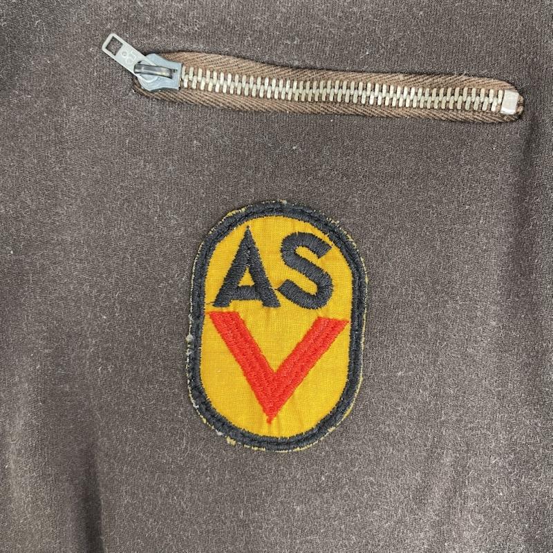 古着 USED ジャケット、上着 ジャンパー、ブルゾン 80s NVA 東ドイツ軍 AS パッチ刺繍 トラック ジャケット 茶 / ブラウン / brown メンズ USED 古着 中古 50158619