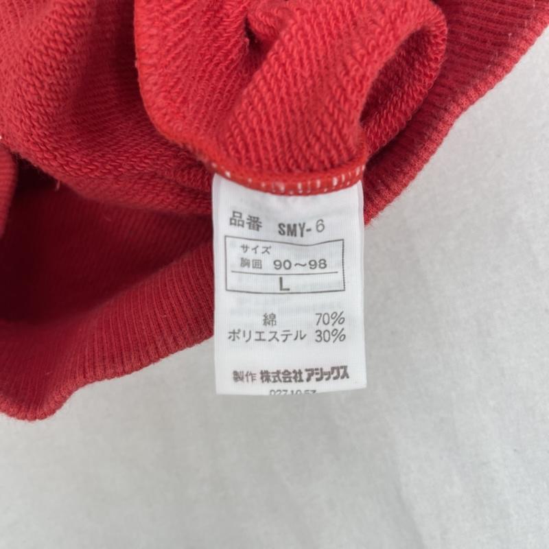 モンクレール MONCLER トレーナー 長袖 フランス スキーチーム 公式 サプライヤー プリント スウェット トレーナー L 赤 / レッド / red メンズ USED 古着 中古 50158621