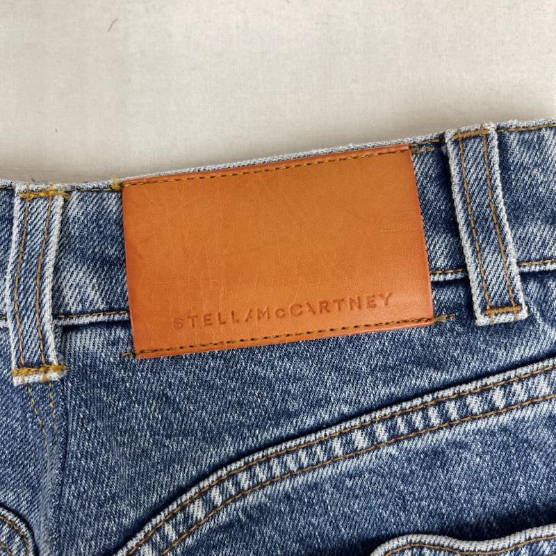 ステラマッカートニー STELLA McCARTNEY パンツ デニム、ジーンズ イタリア製 ブランド ロゴ ストレート デニム パンツ インディゴ / インディゴ / Indigo レディース USED 古着 中古 50158623