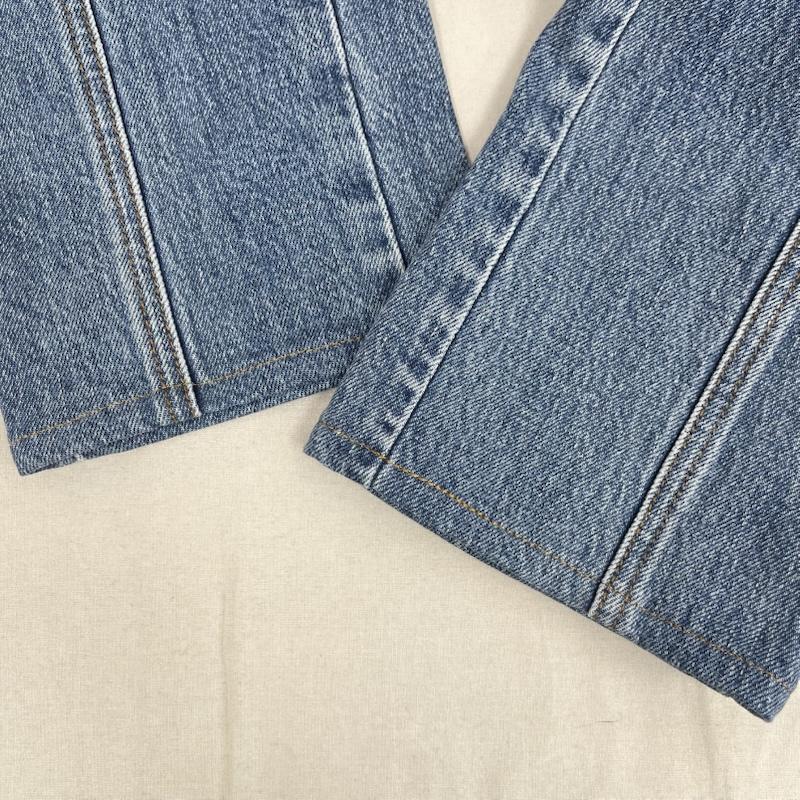 ステラマッカートニー STELLA McCARTNEY パンツ デニム、ジーンズ イタリア製 ブランド ロゴ ストレート デニム パンツ インディゴ / インディゴ / Indigo レディース USED 古着 中古 50158623