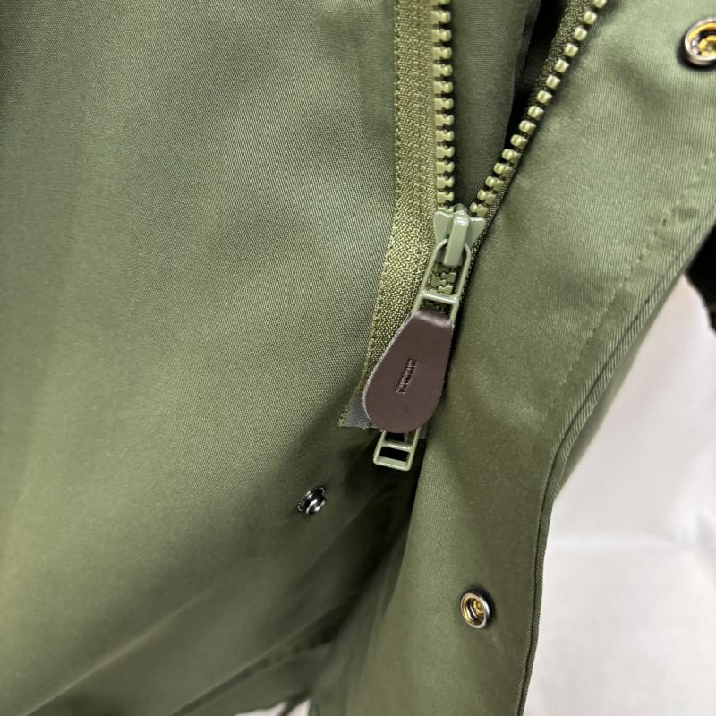 ジョンブル Johnbull ジャケット、上着 ジャンパー、ブルゾン jm25l16 M-51 ミリタリーモッズコート ライトアウター オリーブグリーン M L 無地 オリーブグリーン / オリーブグリーン / メンズ USED 古着 中古 50158634