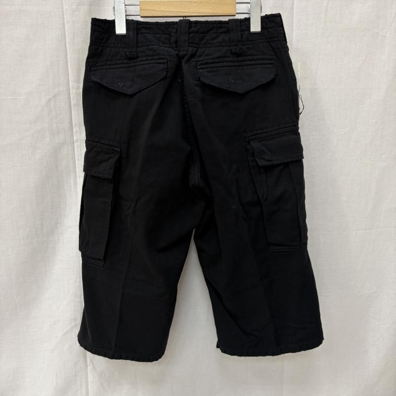 アーキ ARCHI パンツ ショートパンツ カーゴハーフパンツ フリンジデザイン black S S 無地 黒 / ブラック / black レディース USED 古着 中古 50158637