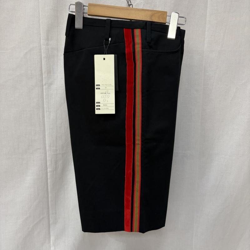 アトウ a ato o, パンツ ショートパンツ ラインハーフパンツ black S S 黒 / ブラック / black メンズ USED 古着 中古 50158638