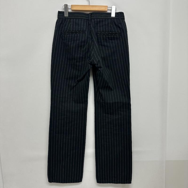 ヒステリックグラマー HYSTERIC GLAMOUR パンツ ワークパンツ、ペインターパンツ ストライプ ローライズ スタッズ パンツ 01231AP02 27インチ 黒 / ブラック / black メンズ USED 古着 中古 50158645
