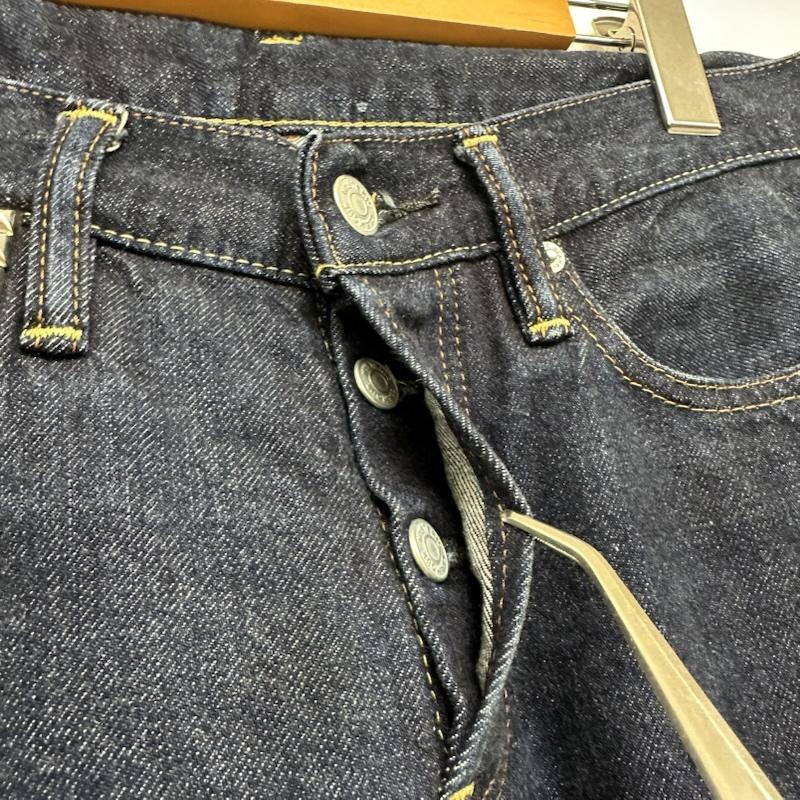 ヒステリックグラマー HYSTERIC GLAMOUR パンツ デニム、ジーンズ セルビッチ スタッズ デニム パンツ 0222AP07 30インチ インディゴ / インディゴ / Indigo メンズ USED 古着 中古 50158646