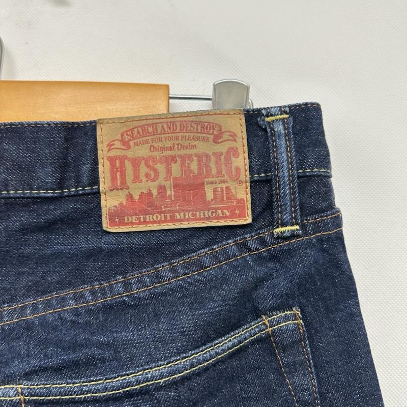 ヒステリックグラマー HYSTERIC GLAMOUR パンツ デニム、ジーンズ セルビッチ スタッズ デニム パンツ 0222AP07 30インチ インディゴ / インディゴ / Indigo メンズ USED 古着 中古 50158646