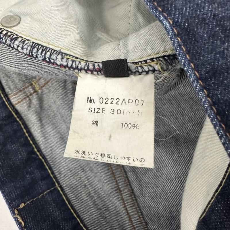 ヒステリックグラマー HYSTERIC GLAMOUR パンツ デニム、ジーンズ セルビッチ スタッズ デニム パンツ 0222AP07 30インチ インディゴ / インディゴ / Indigo メンズ USED 古着 中古 50158646