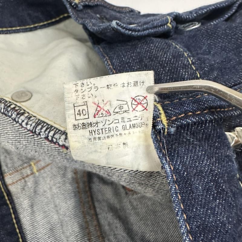 ヒステリックグラマー HYSTERIC GLAMOUR パンツ デニム、ジーンズ セルビッチ スタッズ デニム パンツ 0222AP07 30インチ インディゴ / インディゴ / Indigo メンズ USED 古着 中古 50158646
