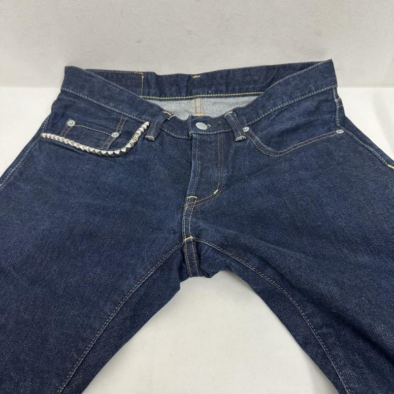 ヒステリックグラマー HYSTERIC GLAMOUR パンツ デニム、ジーンズ セルビッチ スタッズ デニム パンツ 0222AP07 30インチ インディゴ / インディゴ / Indigo メンズ USED 古着 中古 50158646