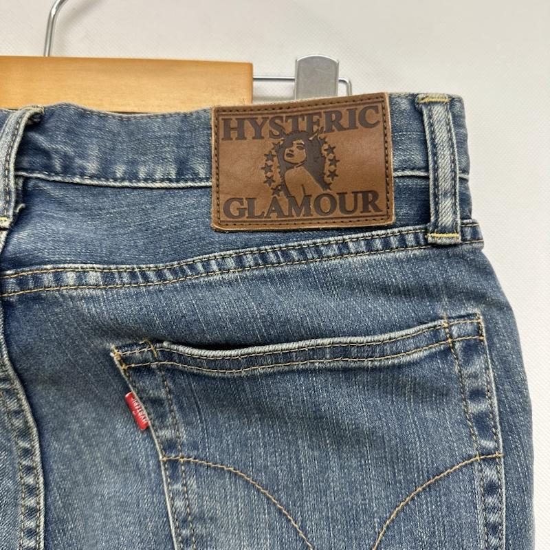 ヒステリックグラマー HYSTERIC GLAMOUR パンツ デニム、ジーンズ SP加工 スタッズ デニム パンツ 02213AP15 29インチ インディゴ / インディゴ / Indigo メンズ USED 古着 中古 50158648