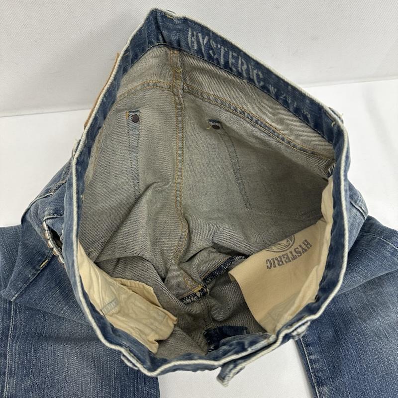 ヒステリックグラマー HYSTERIC GLAMOUR パンツ デニム、ジーンズ SP加工 スタッズ デニム パンツ 02213AP15 29インチ インディゴ / インディゴ / Indigo メンズ USED 古着 中古 50158648