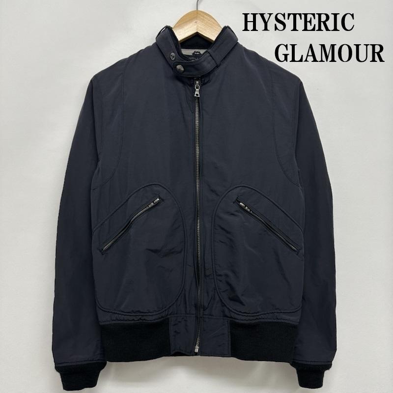 ヒステリックグラマー HYSTERIC GLAMOUR ジャケット、上着 ジャンパー、ブルゾン The Rolling Stones ナイロン ジャケット 0222AB01 S 黒 / ブラック / black メンズ USED 古着 中古 50158652