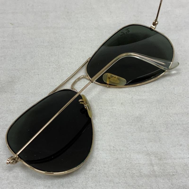 レイバン Ray-Ban めがね・サングラス サングラス RB3025 アビエーター ラージ メタル ティアドロップ サングラス 58-14 - メンズ USED 古着 中古 50158655
