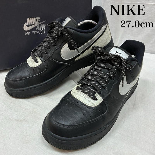 ナイキ NIKE スニーカー スニーカー AIR FORCE 1 07 LV8 3M エアフォース レザー ローカット スニーカー CT2299-001 26.5cm メンズ USED 古着 中古 50158657