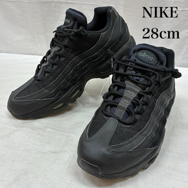 ナイキ NIKE スニーカー スニーカー AIR MAX 95 ESSENTIAL エアマックス エッセンシャル ブラック ローカット スニーカー CI3705-001 28.0cm メンズ USED 古着 中古 50158658