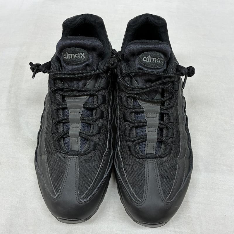 ナイキ NIKE スニーカー スニーカー AIR MAX 95 ESSENTIAL エアマックス エッセンシャル ブラック ローカット スニーカー CI3705-001 28.0cm メンズ USED 古着 中古 50158658